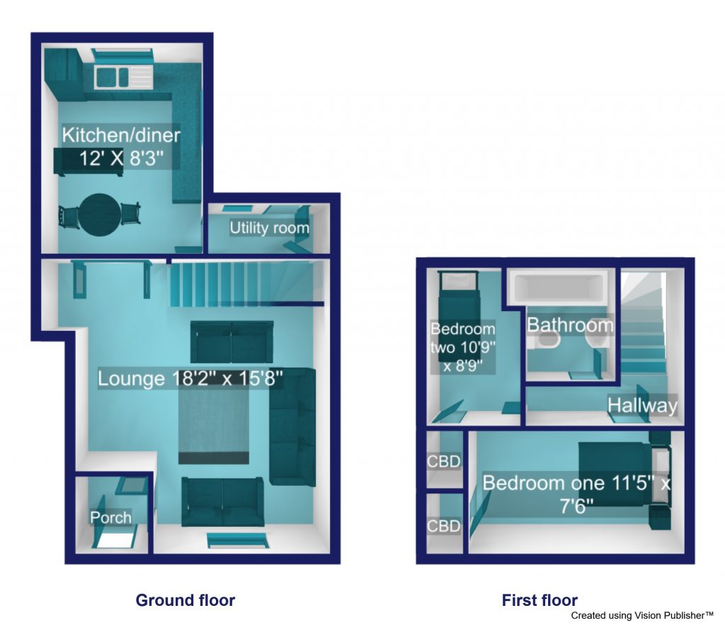 2 BEDROOM HOUSE LET ON ORANGE GROVE, ANNITSFORD
